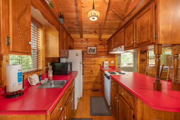 at Loving You, a 1 bedroom cabin rental located in Pigeon Forge