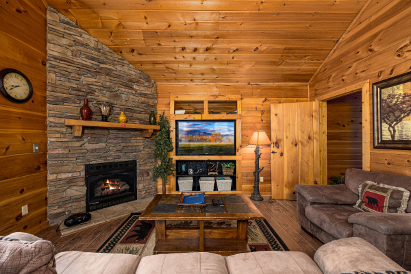 at a getaway with a view a 2 bedroom cabin rental located in pigeon forge