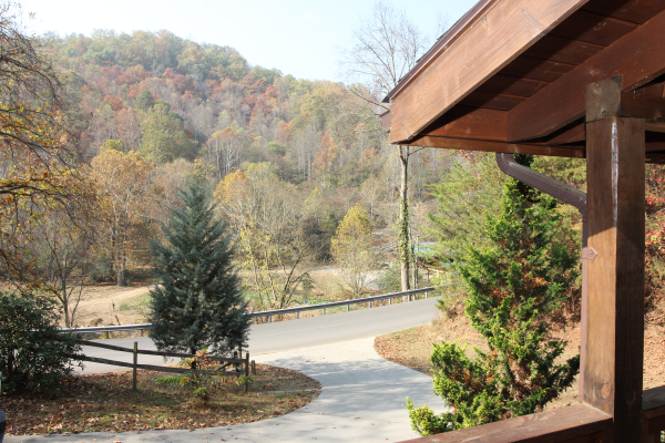 View of a hillside at Rustic Romance, a 2 bedroom cabin rental located in Pigeon Forge