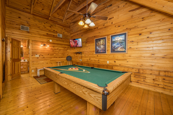 Pool Table at Secluded Pleasure