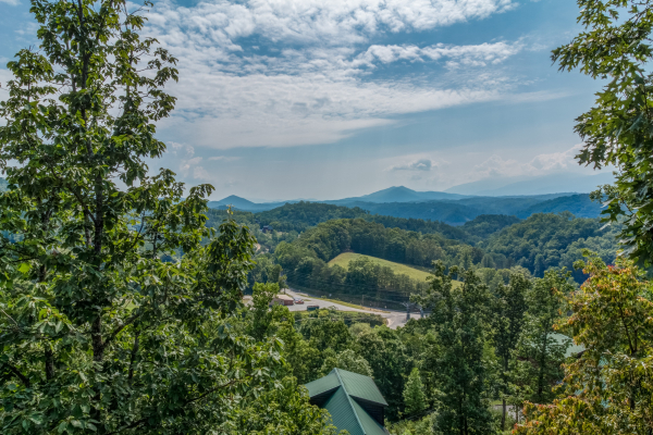 View at A Beautiful Memory, a 4 bedroom cabin rental located in Pigeon Forge