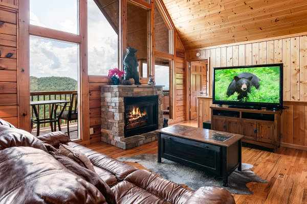 at the bear's house a 4 bedroom cabin rental located in pigeon forge