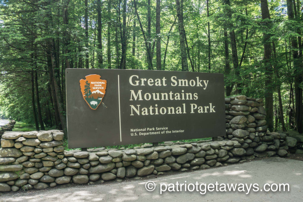 The Great Smoky Mountains National Park is close to License to Chill, a 3 bedroom cabin rental located in Gatlinburg