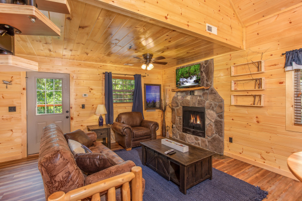 at out on a limb a 1 bedroom cabin rental located in gatlinburg