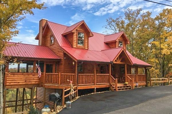 at panorama a 2 bedroom cabin rental located in pigeon forge