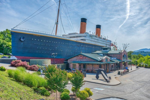 Titanic Museum is near Livin' Simple, a 2 bedroom cabin rental located in Pigeon Forge