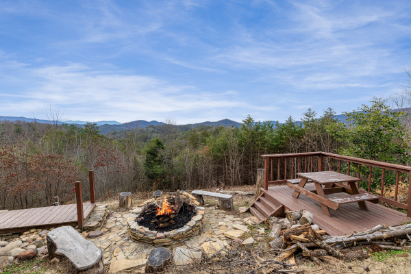 at mountain bliss a 2 bedroom cabin rental located in pigeon forge