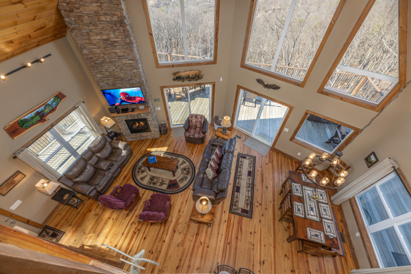 at the best view a 5 bedroom cabin rental located in gatlinburg