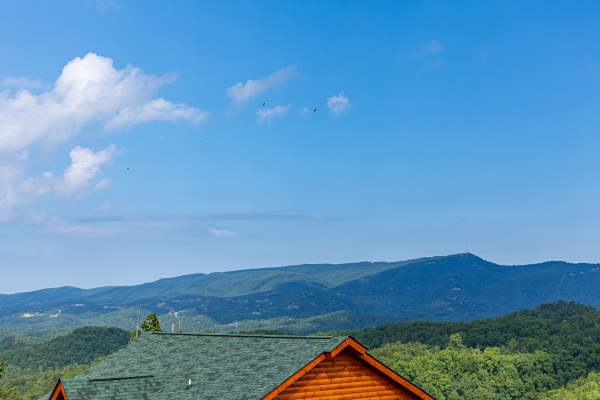 Rooftop view at The One With The View, a 4 bedroom cabin rental located in Pigeon Forge