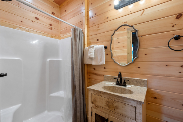 Bathroom with Walk-in Shower at High Country