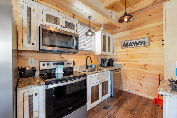Kitchen With Stainless Appliances at High Country