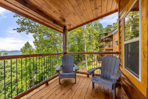 at mountain top views a 2 bedroom cabin rental located in pigeon forge
