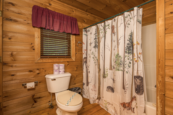 Bathroom with Tub/Shower Combo at Trapper's Trace