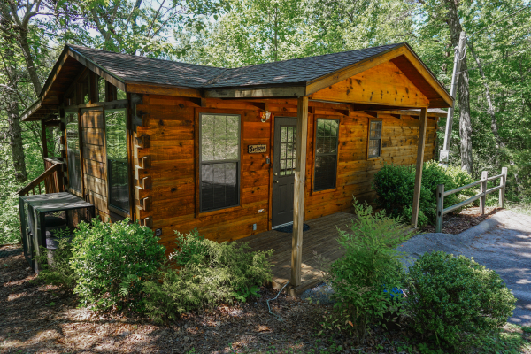 Seclusion, a 1 bedroom cabin rental located in Gatlinburg