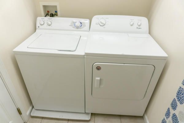 Laundry room at A Pigeon Forge Retreat, a 2 bedroom cabin rental located in Pigeon Forge