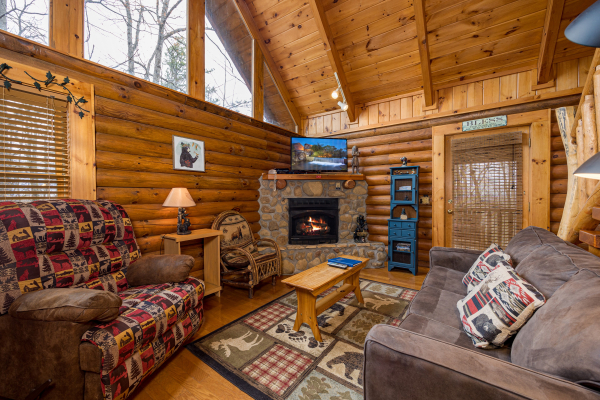 at a bear's view a 1 bedroom cabin rental located in gatlinburg
