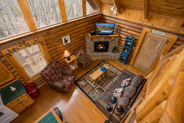 at a bear's view a 1 bedroom cabin rental located in gatlinburg